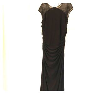 Long black formal dress